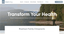 Desktop Screenshot of mlrivertown.com